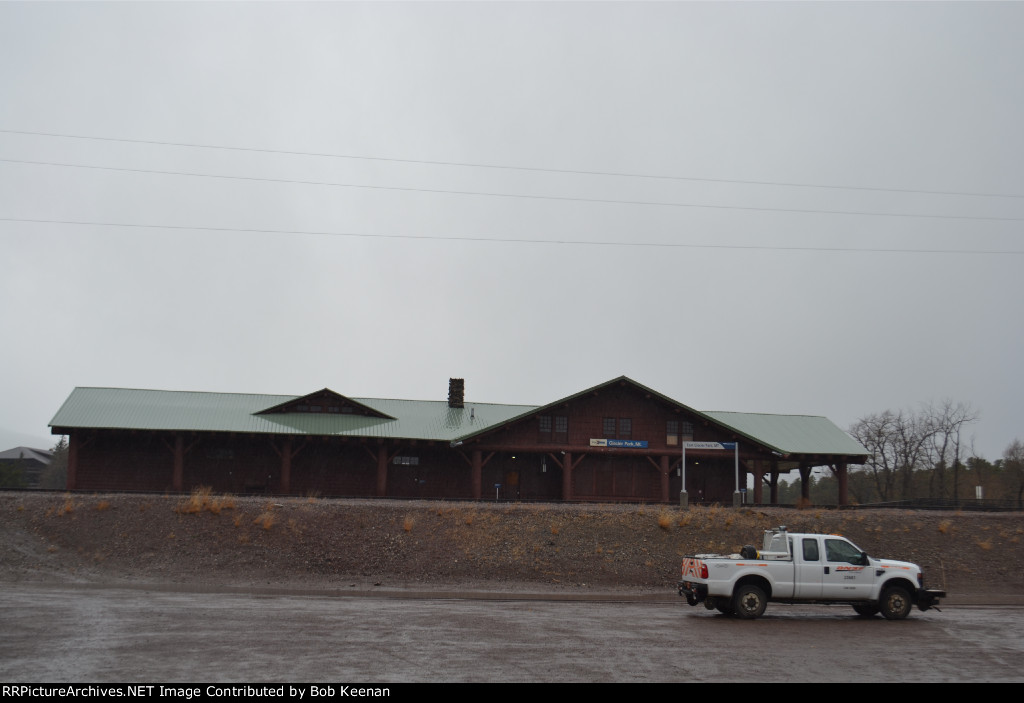 East Glacier Train Station