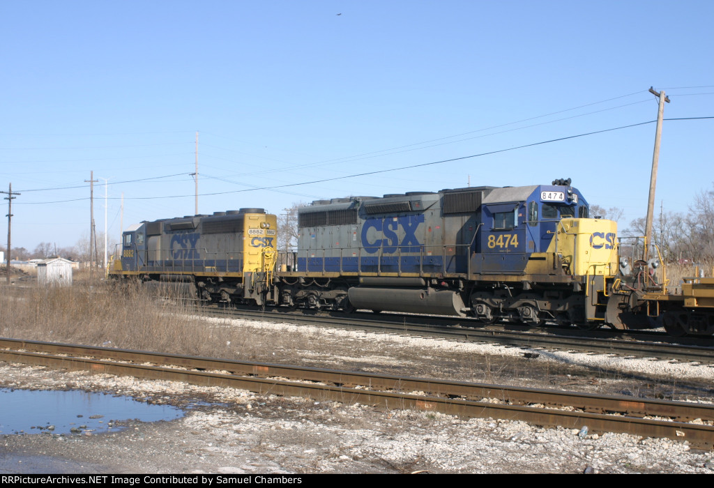 CSX SD40s