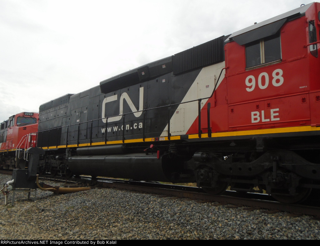  7 Engine Hook-up pulling out of Siding South of Clifton after waiting for Amtrak to pass