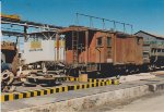Caboose at Codelco