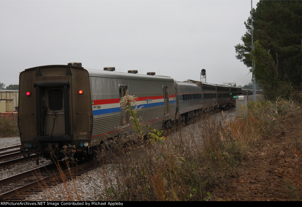 Rear of Amtrak  20