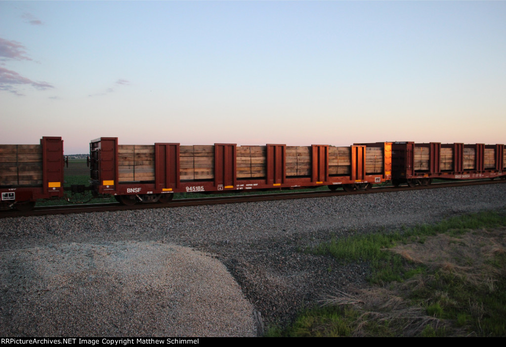 BNSF Tie Car
