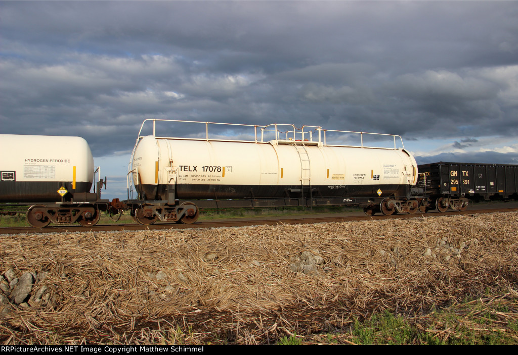 Hydrogen Peroxide Tank Car