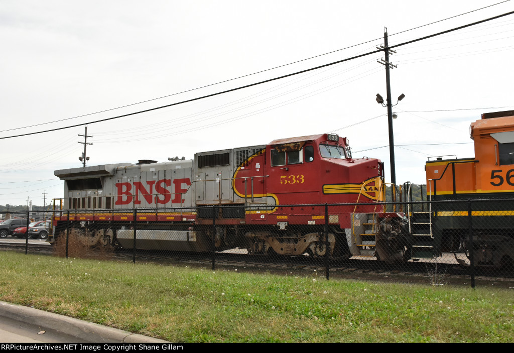 BNSF 533 Roster.