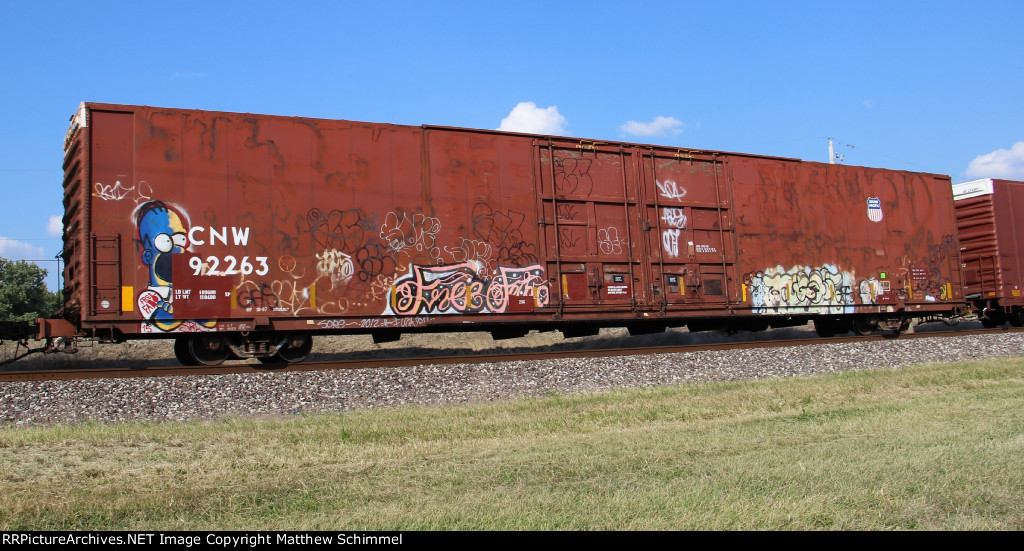 Former CNW 86ft Box Car