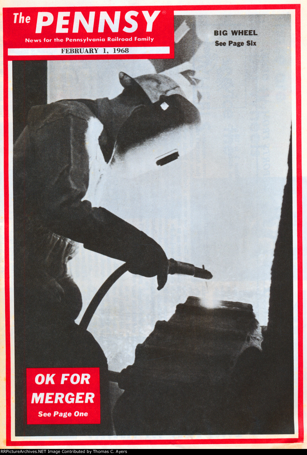 "The Big Wheels," Front Cover, 1968