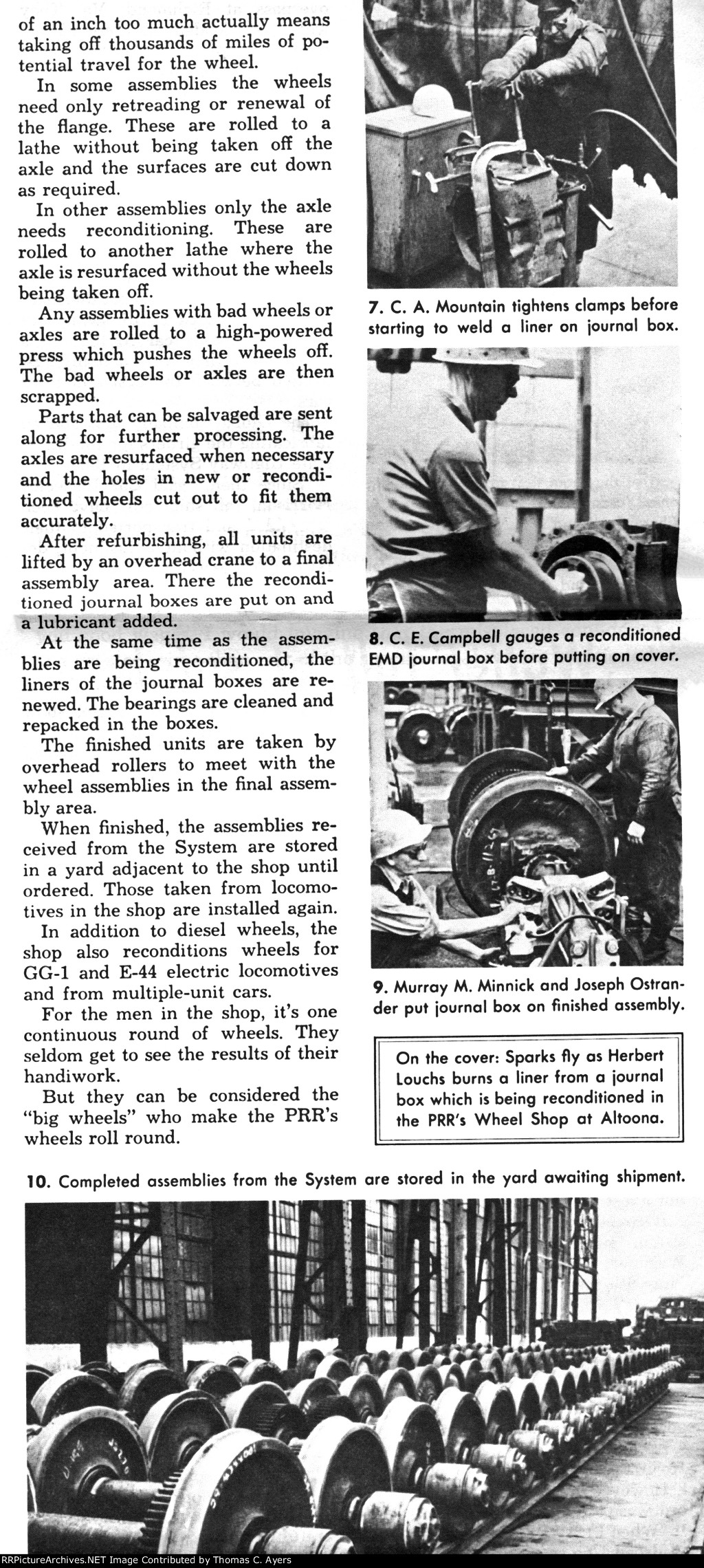 "The Big Wheels," Page 6 (right), 1968