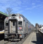 NJT Multilevel Cab bringing up the rear of a local