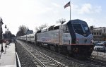 NJT PL42AC pushing Train # 62
