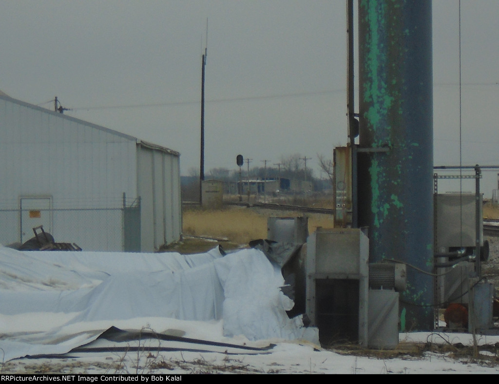 Rossville Roundhouse in background