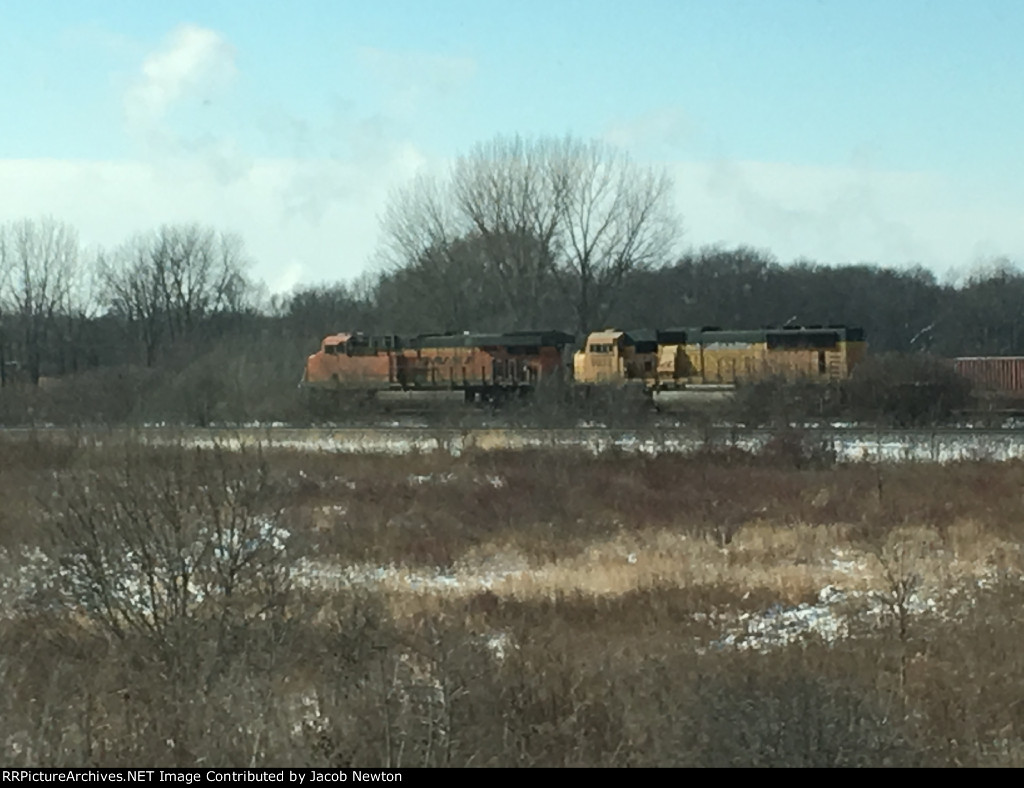 BNSF Intermodal Train