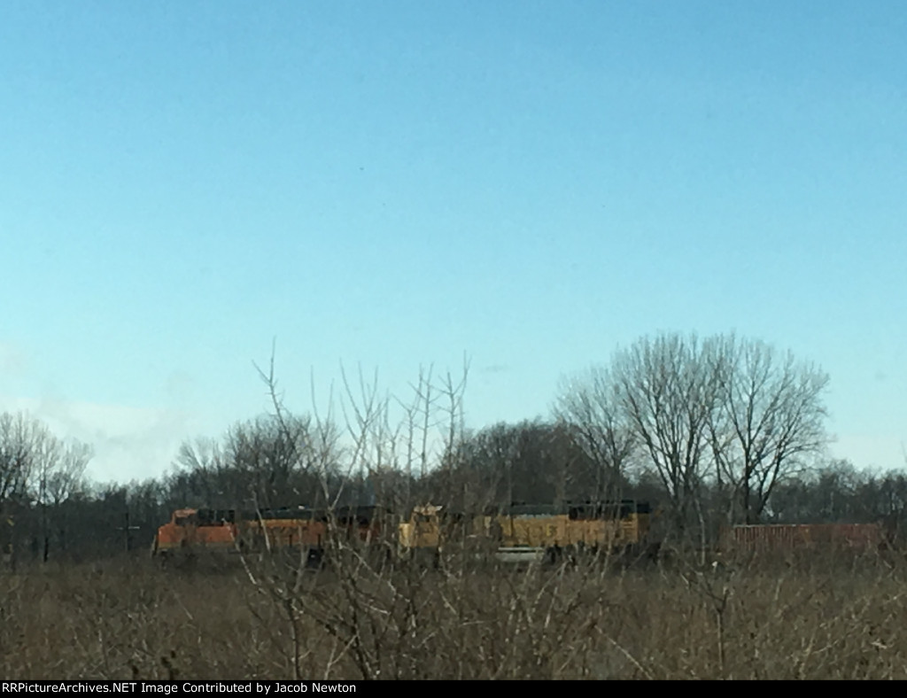 BNSF Intermodal Train
