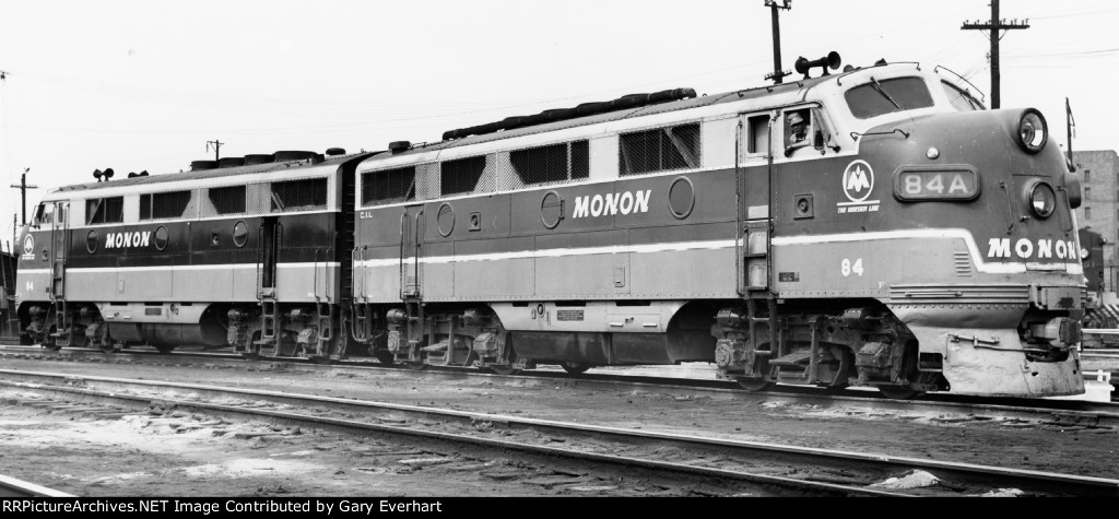 MON F3A 84A&B - Monon RR