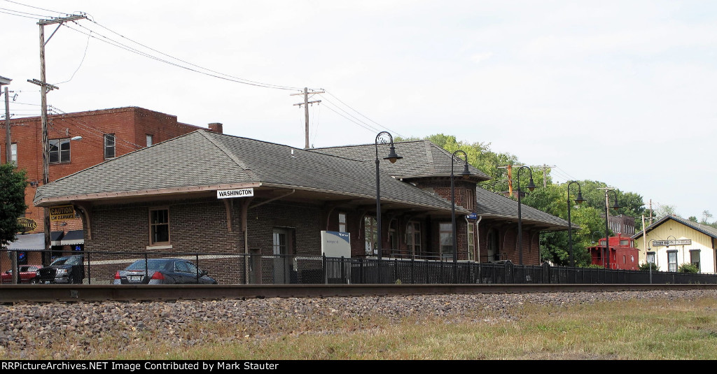 WASHINGTON (MO.) AMTRAK STATION (28 September 2013)