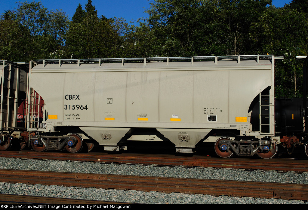 CBFX 315964  3282 cu ft Hopper (side B)