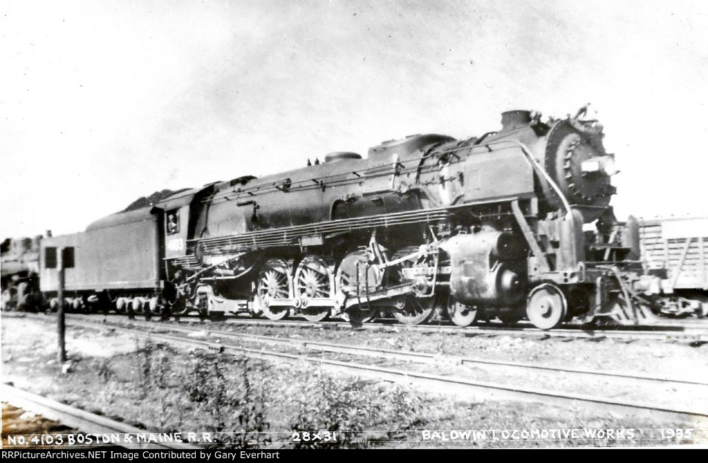 BM 4-8-2 #4103 - Boston & Maine RR