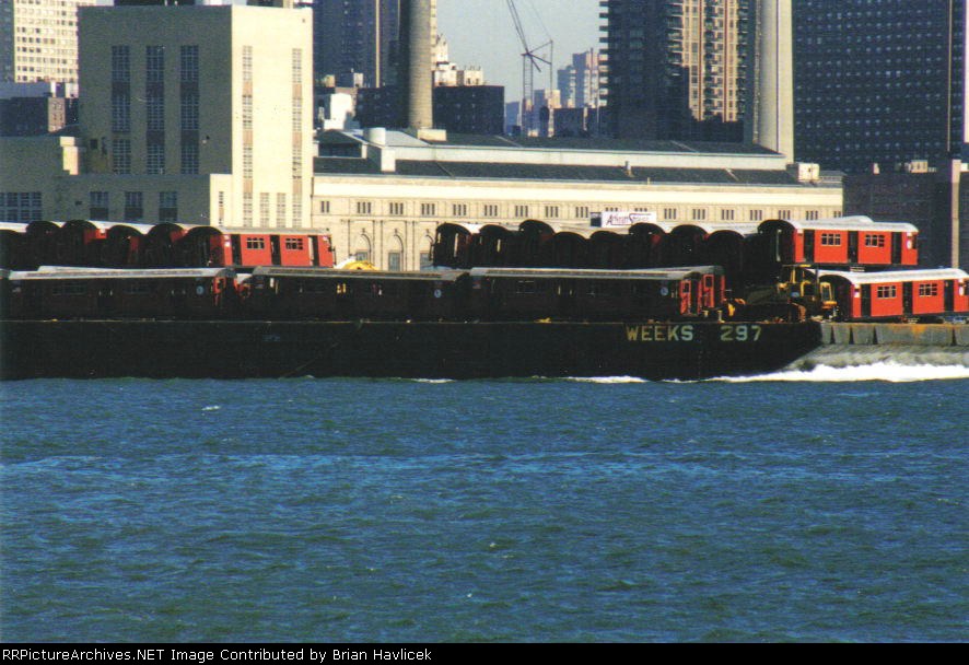 Closeup of the soon to be an artificial reef