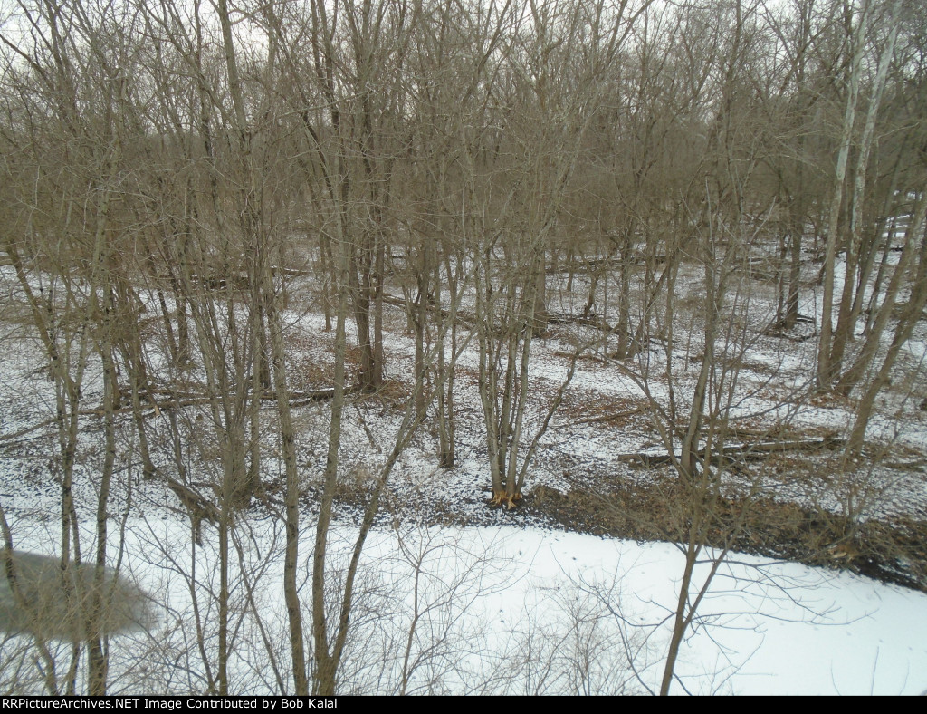  Looking West  Illinois Central Track Line