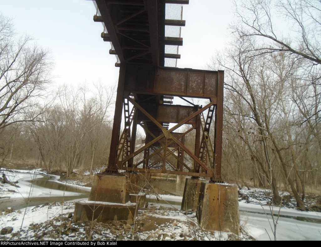 walking under UP Bridge