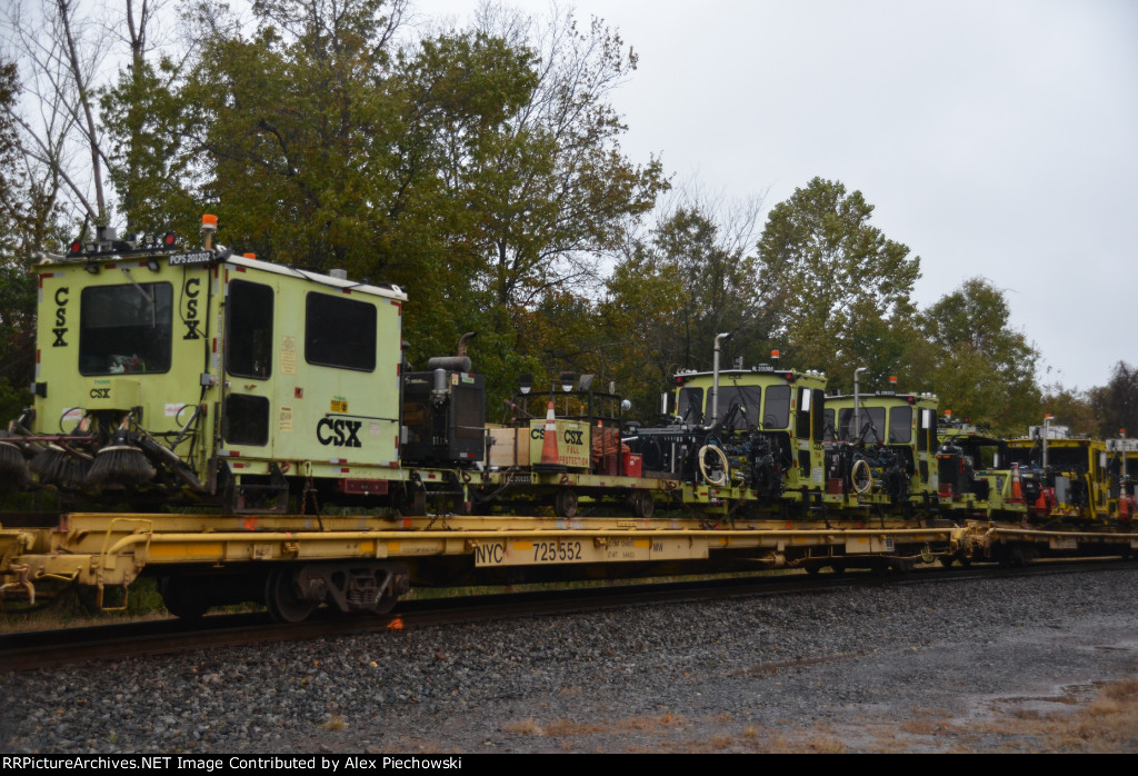 NYC 725552 and its loads on W033