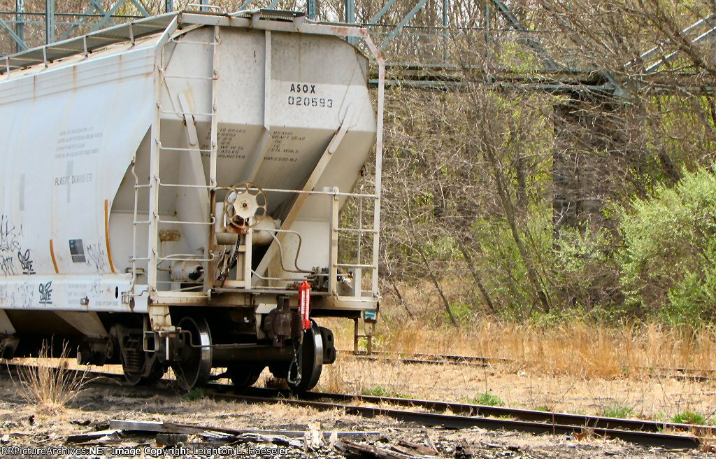 ASOX 020593 (ex-DOWX 020593) with PW 38610 (eot)