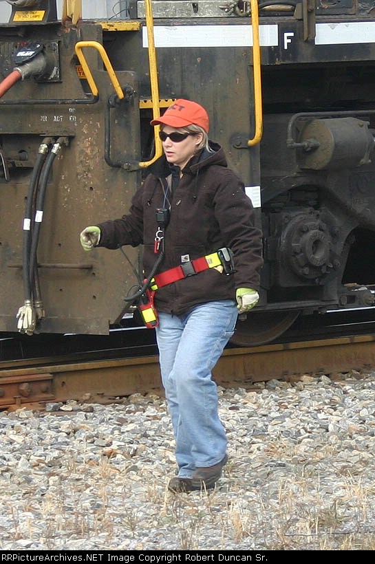 Girls of Railroading.