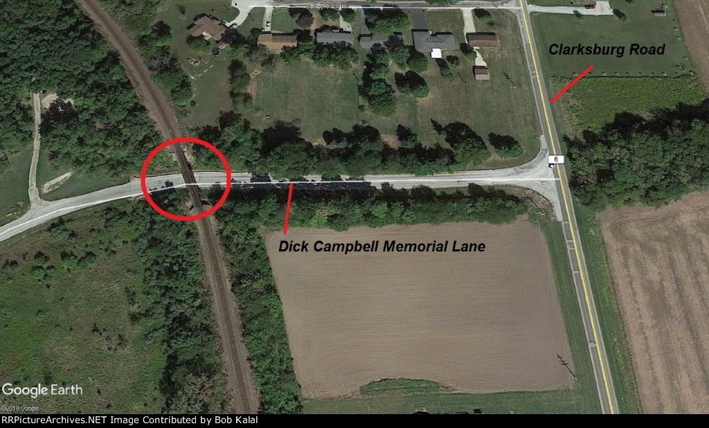  Dick Campbell Memorial Lane Bridge. Old NYC Row under UP