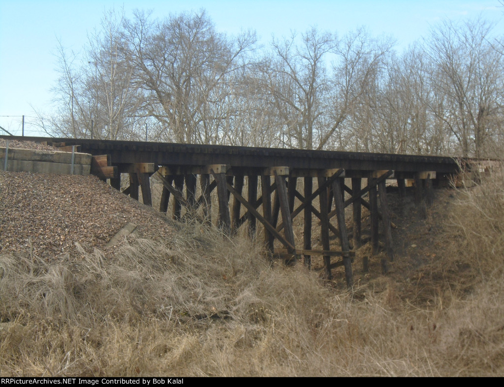  Creek Trestle along Clarksburg Woad
