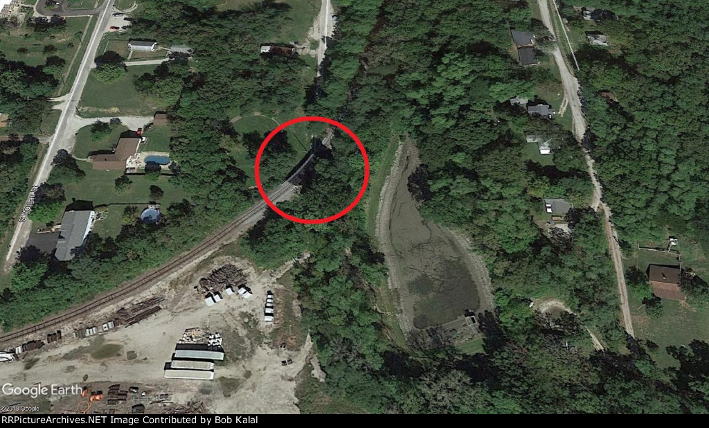  South Washington St. C&EI Bridge aerial