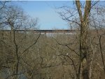  looking north at UP trestle
