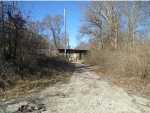 looking north at old C&EI railroad bridge
