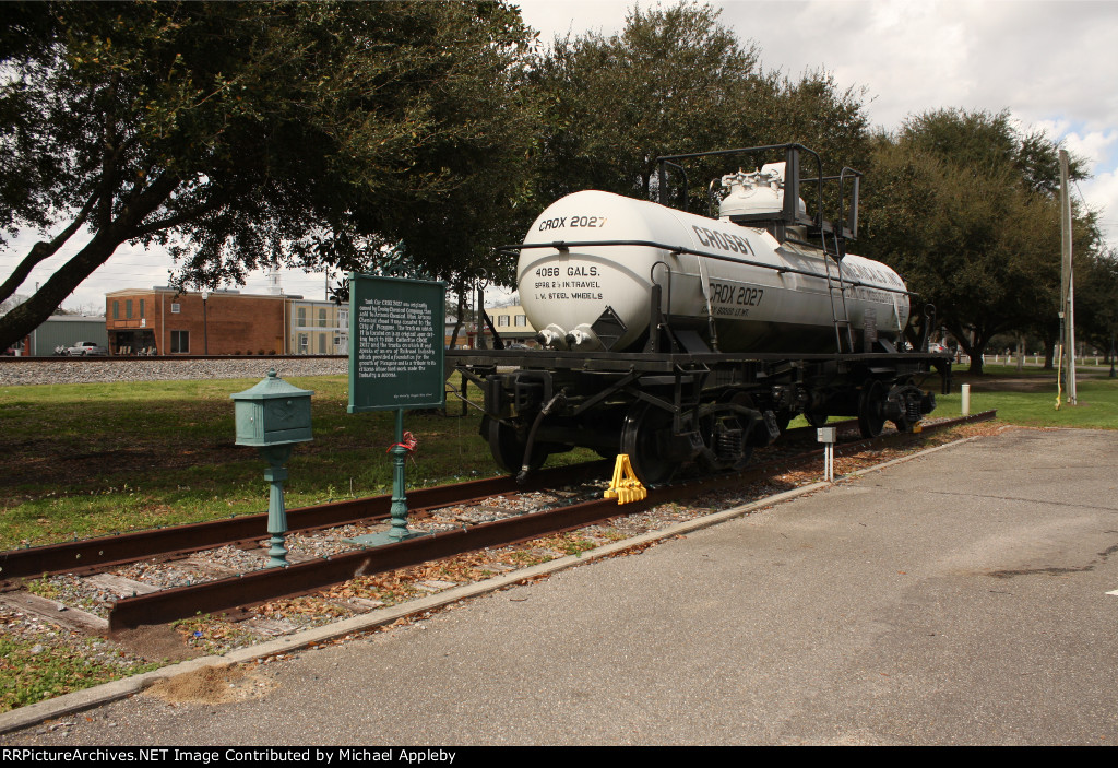 Crosby chemical tank.