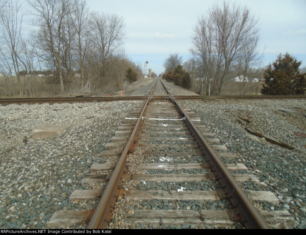 Chrisman Illinois Diamond looking north