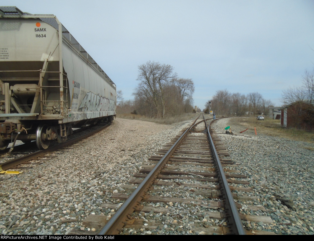 Chrisman Illinois Diamond looking north