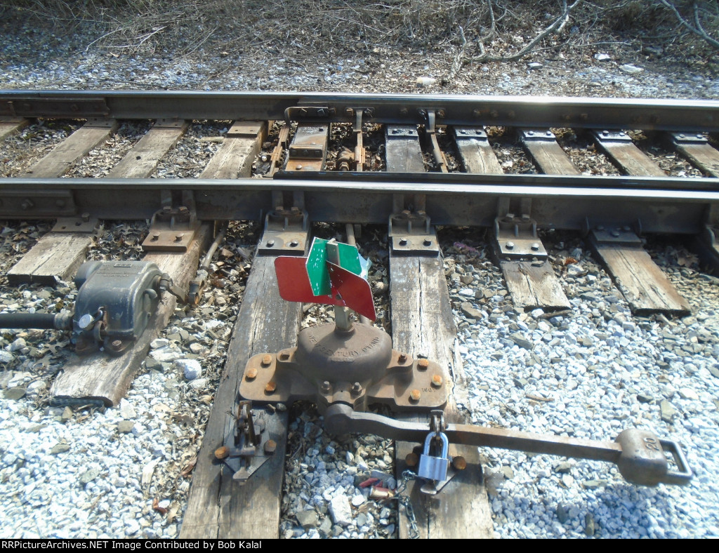 northbound switch stand