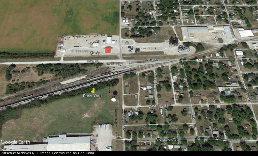  Paris Yard & Grain Elevator Aerial