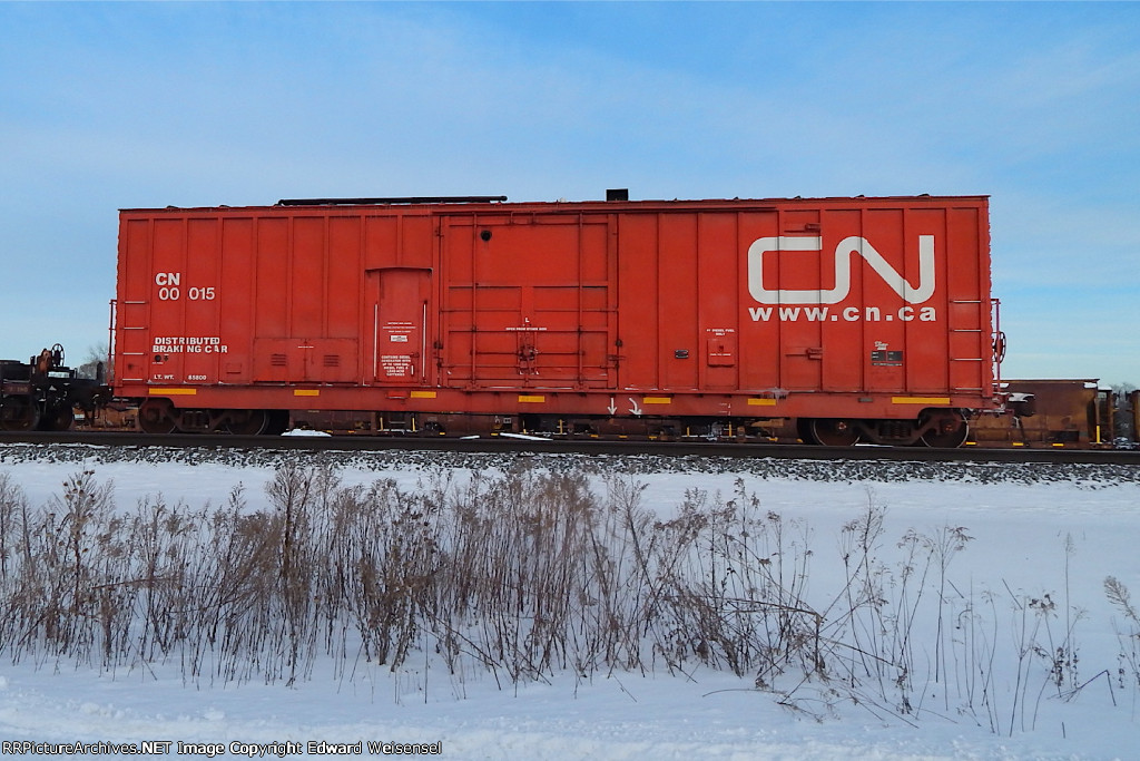 A surprising caboose on intermodal X187