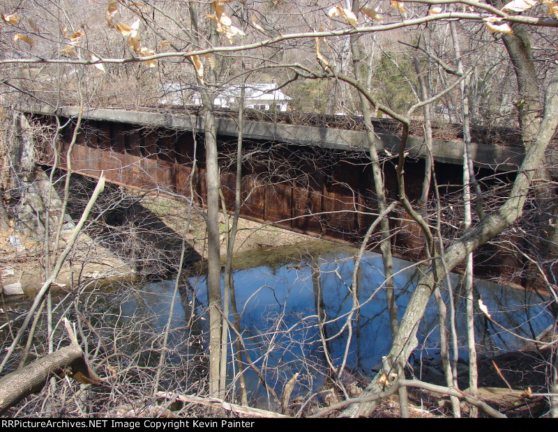 Ex-PRR Chester Creek Branch bridge