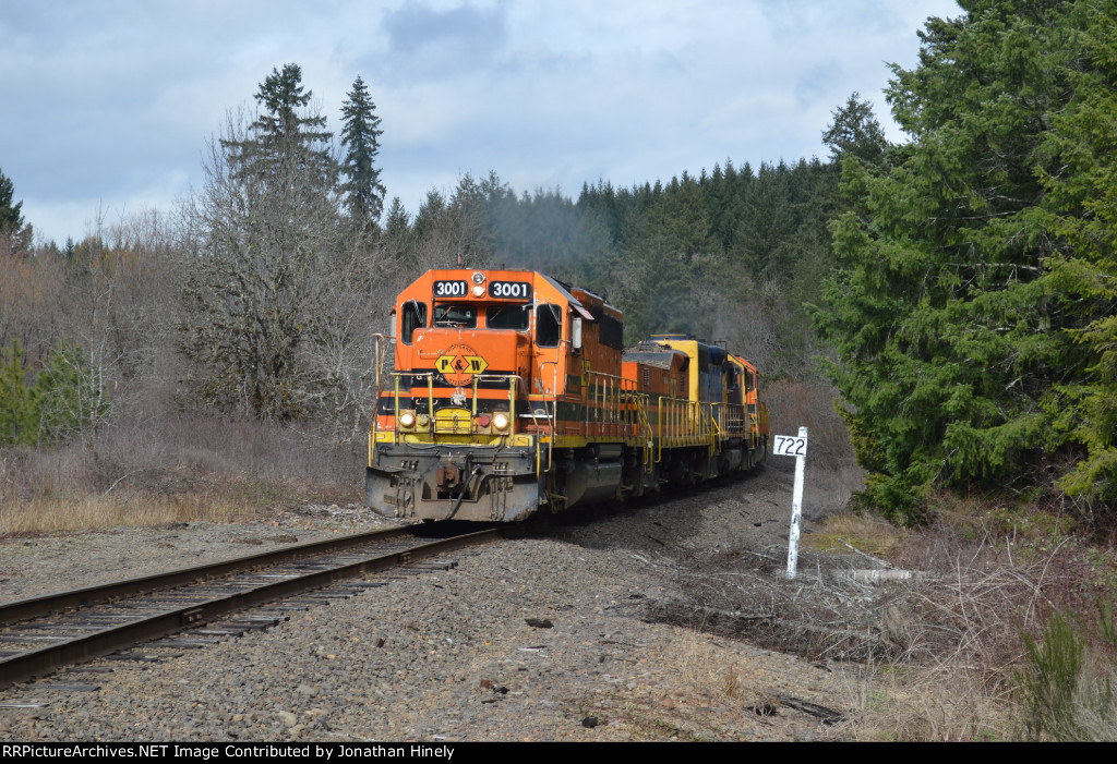 Slowly coming down the mountain