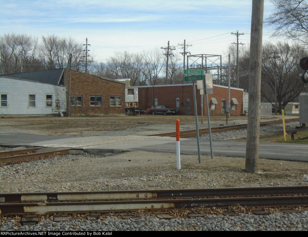 Intersection McDonald & Washington on East side of Diamond