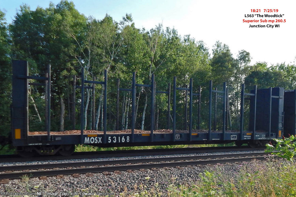 Mosinee Paper Corp on L563 - "the Woodtick"