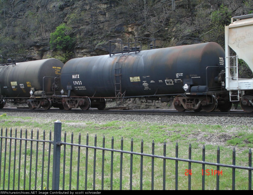 NATX 17423 Tankcar EB