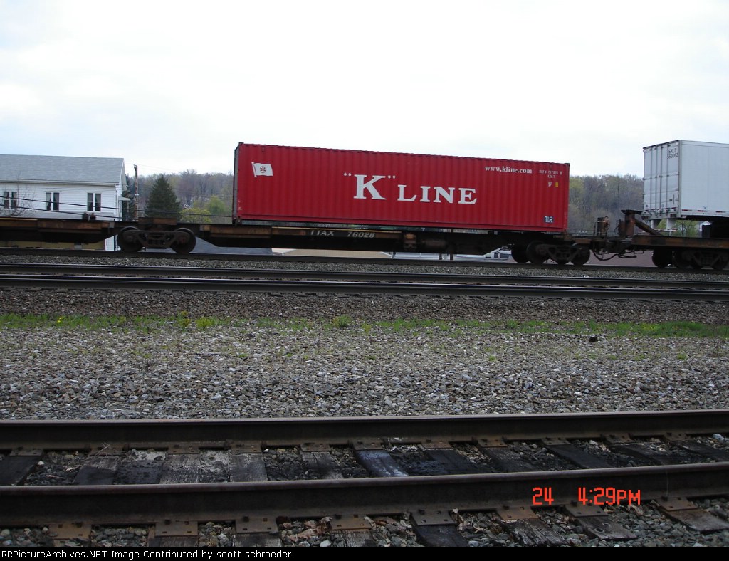 TTAX 76028 Spinecar w/"K" LINE Container EB