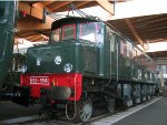 Old Electric on Display at the French Railway Museum 