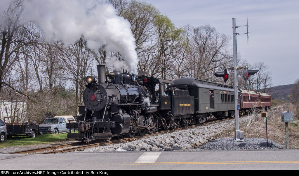 Arriving at Brooks Mill