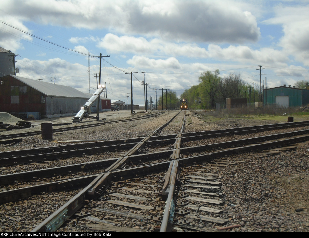  looking Southeast at KBS 703 (Doug) across diamond
