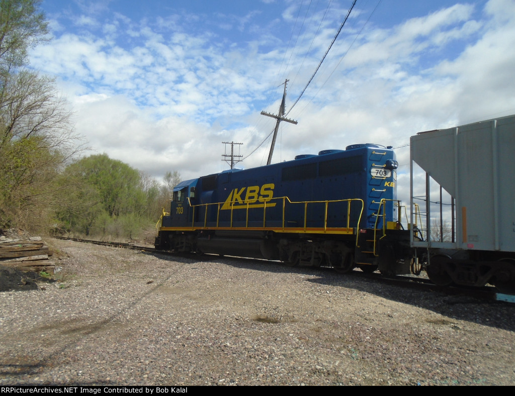  KBS 703 (Doug) & KBS 704 (Larry) Northwest Bound