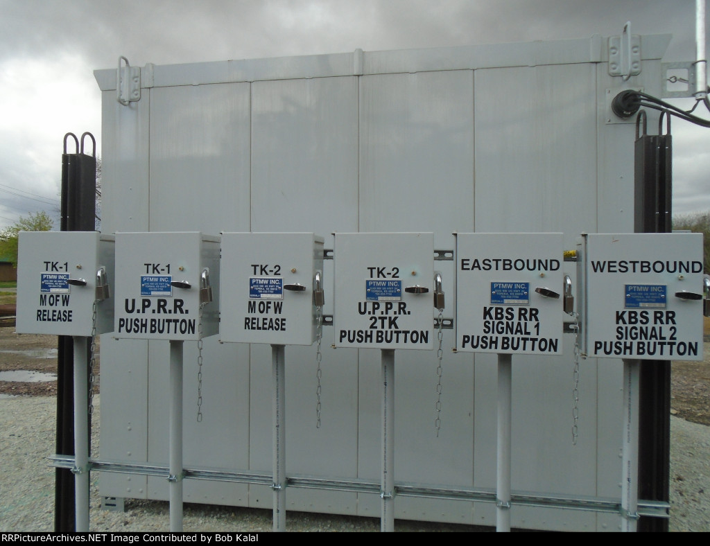 control boxes for crossings