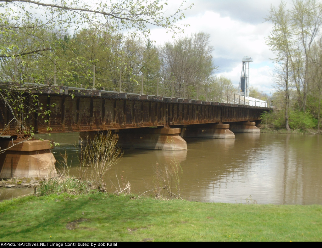 Momence Island North Trestle looking North