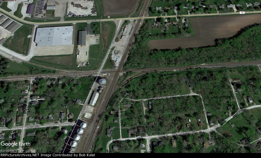 Momence Diamond Aerial